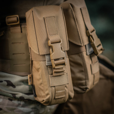 M-Tac Pouch Double Magazine Closure Fastex – salvetasku, Coyote