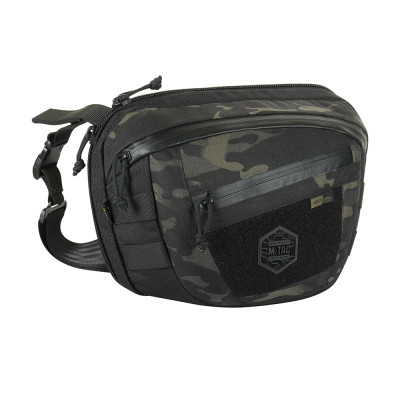 M-Tac Sphaera Hex Hardsling Bag Large with Velcro Elite – õlakott, Multicam Black/Black