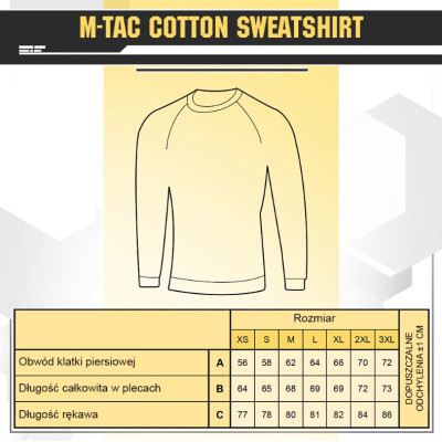 M-Tac Cotton dressipluus, 100% puuvill, ribitud käised — 7/7