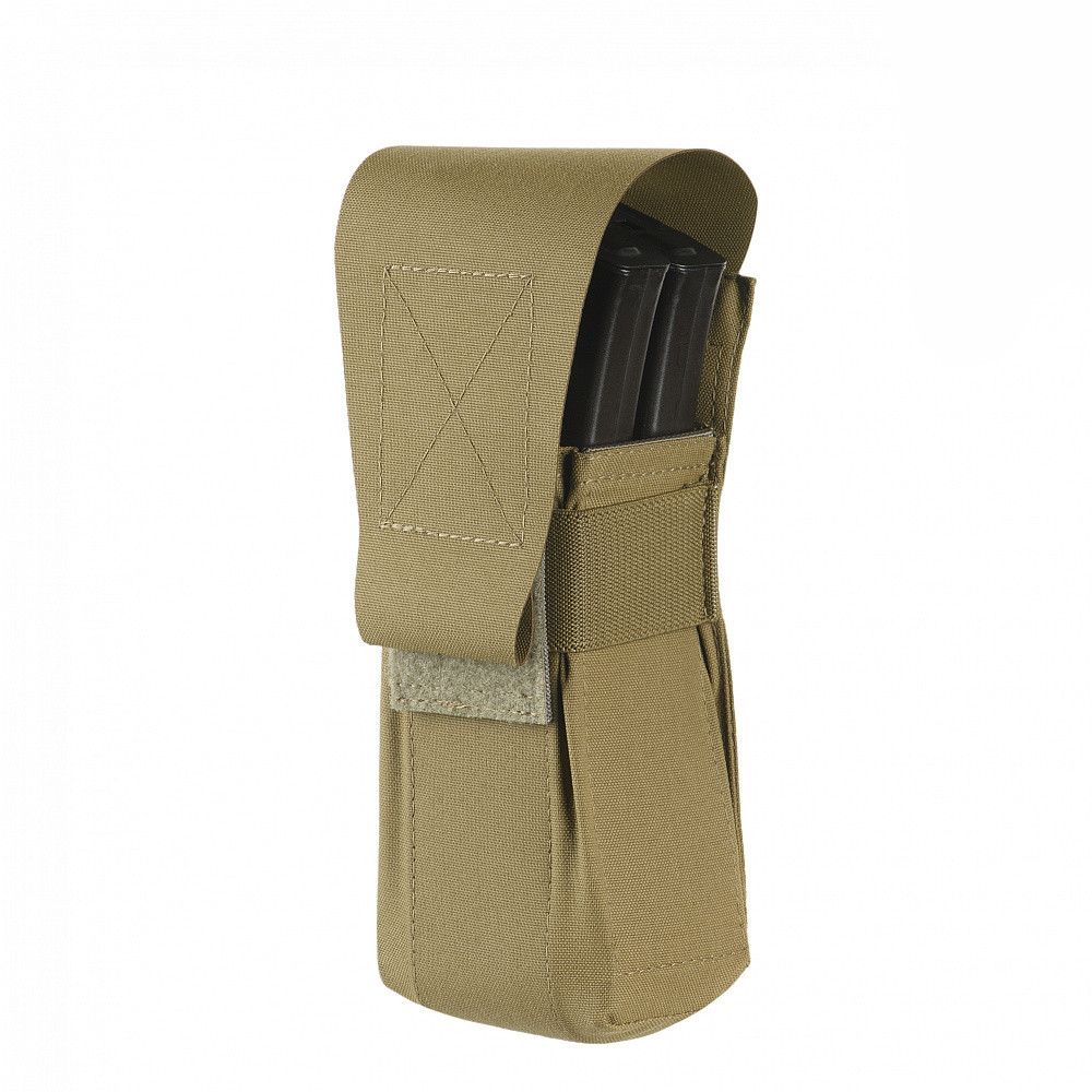 M-Tac Closed-Type Double Magazine Pouch – salvetasku, Coyote