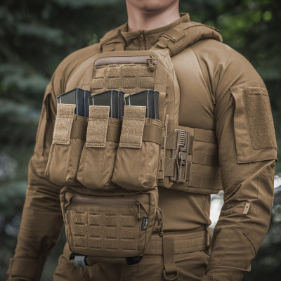 M-Tac Closed-Type Double Magazine Pouch – salvetasku, Coyote