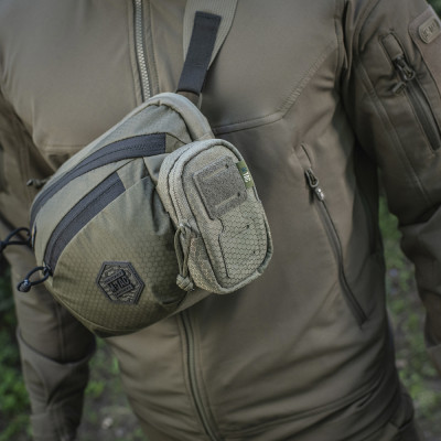 M-Tac PC Utility Pouch Elite Hex – universaalne tasku, Ranger Green