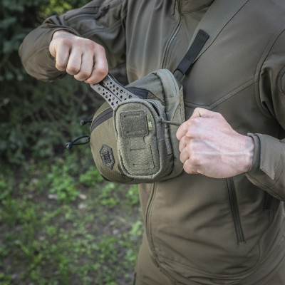 M-Tac PC Utility Pouch Elite Hex – universaalne tasku, Ranger Green