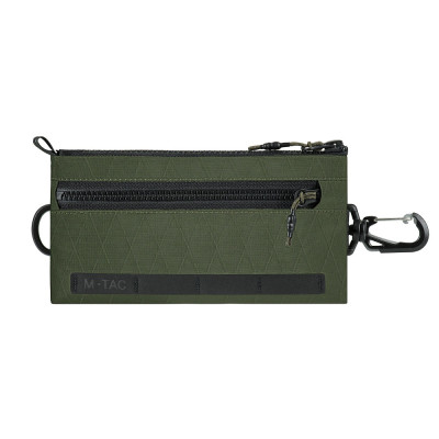 M-Tac Wallet Horizontal with Carabiner X-Pac Elite – rahakott, Ranger Green