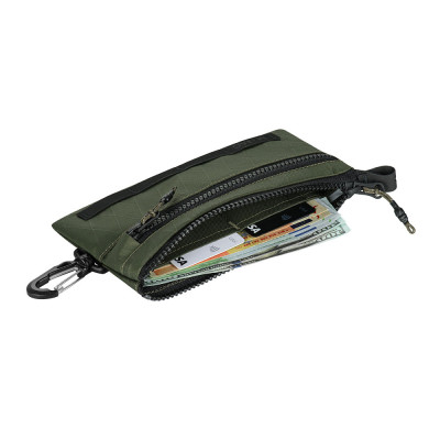 M-Tac Wallet Horizontal with Carabiner X-Pac Elite – rahakott, Ranger Green