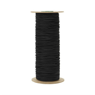 M-Tac Paracord Shock-Cord 3 mm 100 m – elastne paracord-nöör, Must