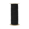 M-Tac Paracord Shock-Cord 3 mm 100 m – elastne paracord-nöör, Must