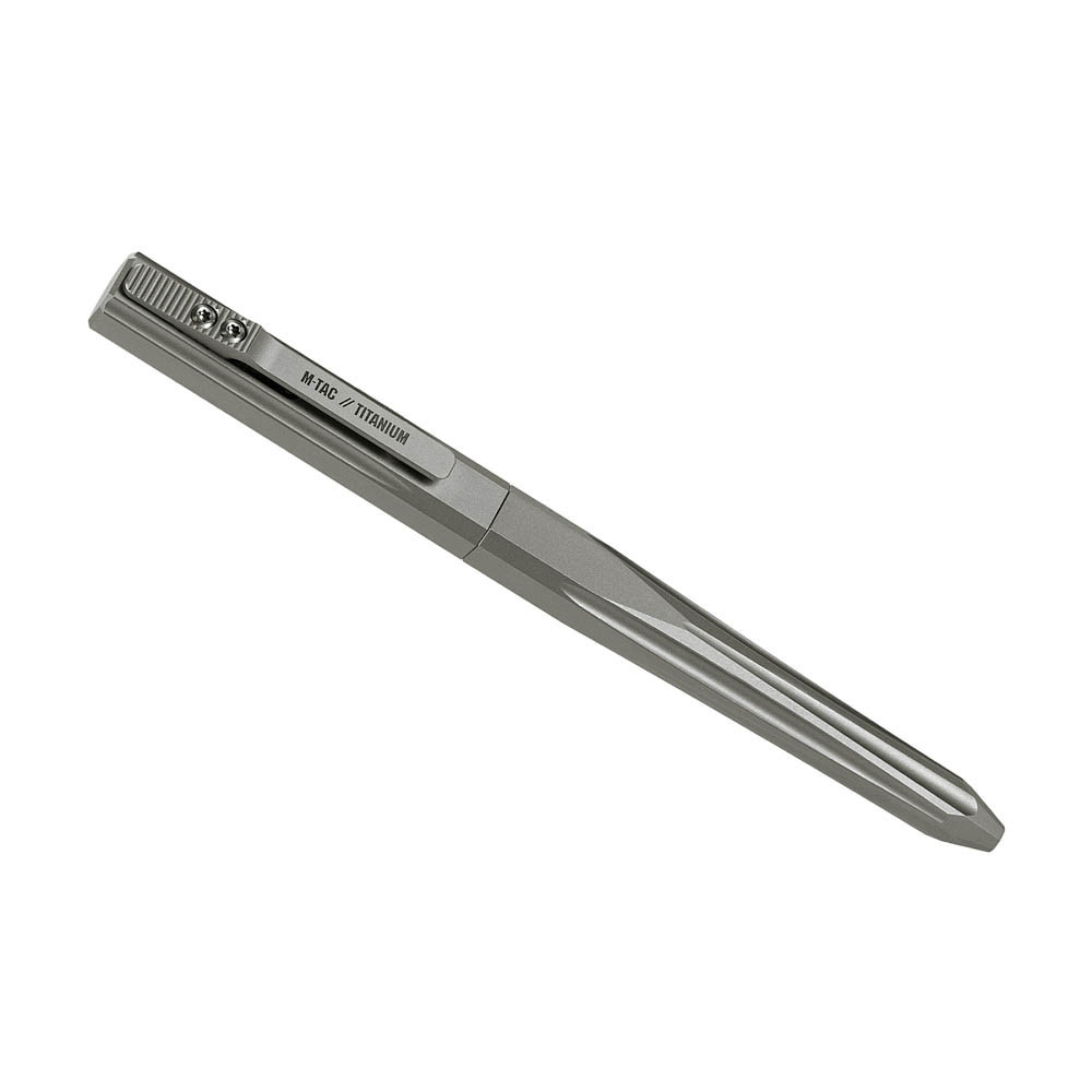 M-Tac Tactical Pen Type 6 Titanium – taktikaline pastakas