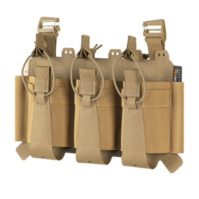 M-Tac Front Panel for Plate Carrier Three Mags – salvepaneel, Coyote