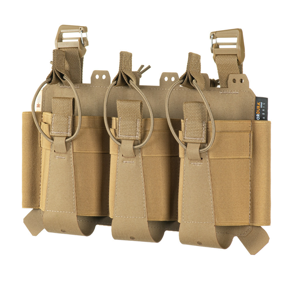 M-Tac Front Panel for Plate Carrier Three Mags – salvepaneel, Coyote