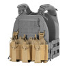 M-Tac Front Panel for Plate Carrier Three Mags – salvepaneel, Coyote