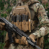 M-Tac Front Panel for Plate Carrier Three Mags – salvepaneel, Coyote