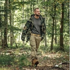 Mil-Tec Woodland Wet Weather Jacket W/Fleece Liner Gen.II Striukė drėgnam orui su išsegamu flisu