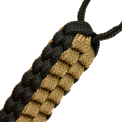 M-Tac Knife Lanyard Cuboid Skull – noapael, Coyote/Black