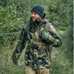 Mil-Tec Woodland Wet Weather Jacket W/Fleece Liner Gen.II Striukė drėgnam orui su išsegamu flisu