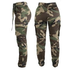 Mil-Tec Woodland Army Pants Woman Woodland marginimo moteriškos kelnės