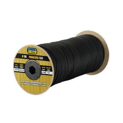 M-Tac Paracord 550 Type III 100 m – paracord-nöör, Must