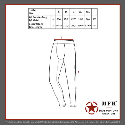 MFH Professional US Underpants Level I GEN III – termoaluspüksid