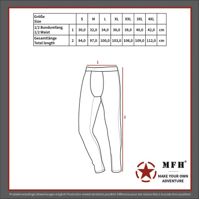 MFH Professional US Underpants Level II GEN III – termoaluspüksid