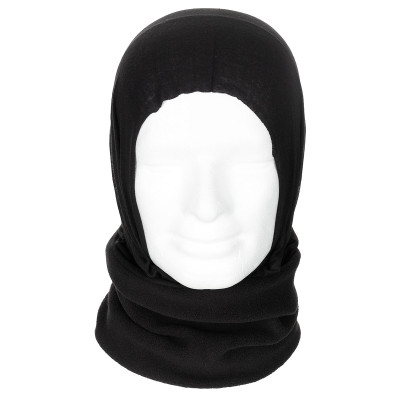MFH Neck Gaiter Fleece – fliisist kaelasoojendaja, Must