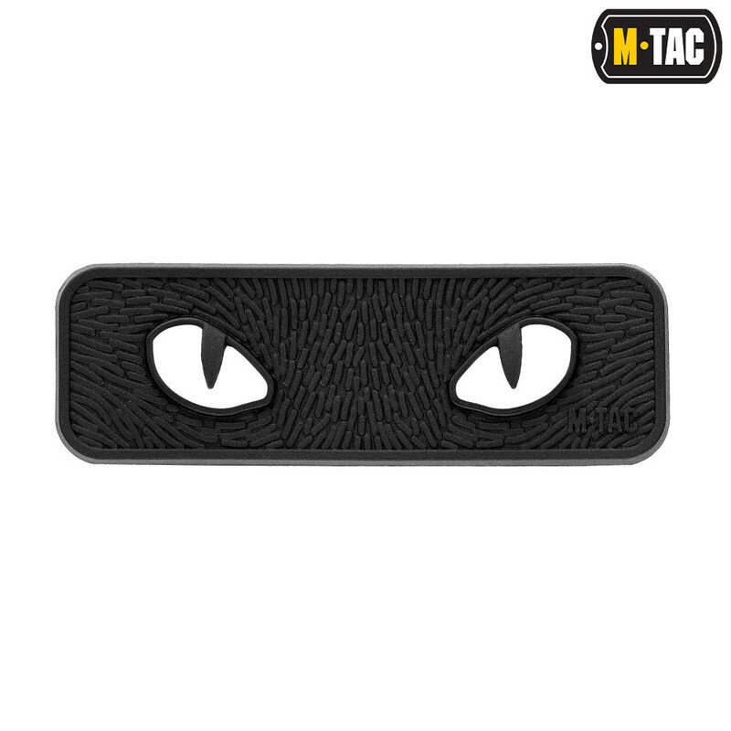 M-Tac Cat Eyes Laser Cut embleem, helendub pimedas