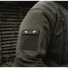 M-Tac Cat Eyes Laser Cut embleem, helendub pimedas