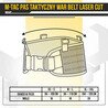 M-Tac War Belt Laser Cut Taktinis karo diržas
