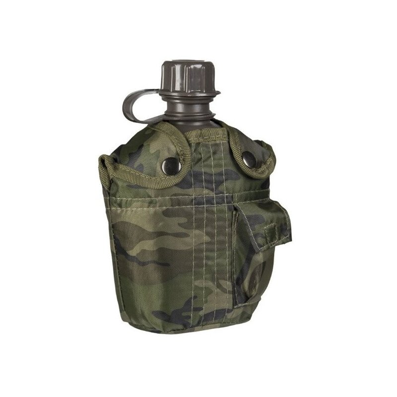 Mil-Tec Canteen with Cover Gertuvė su dėklu, 1L