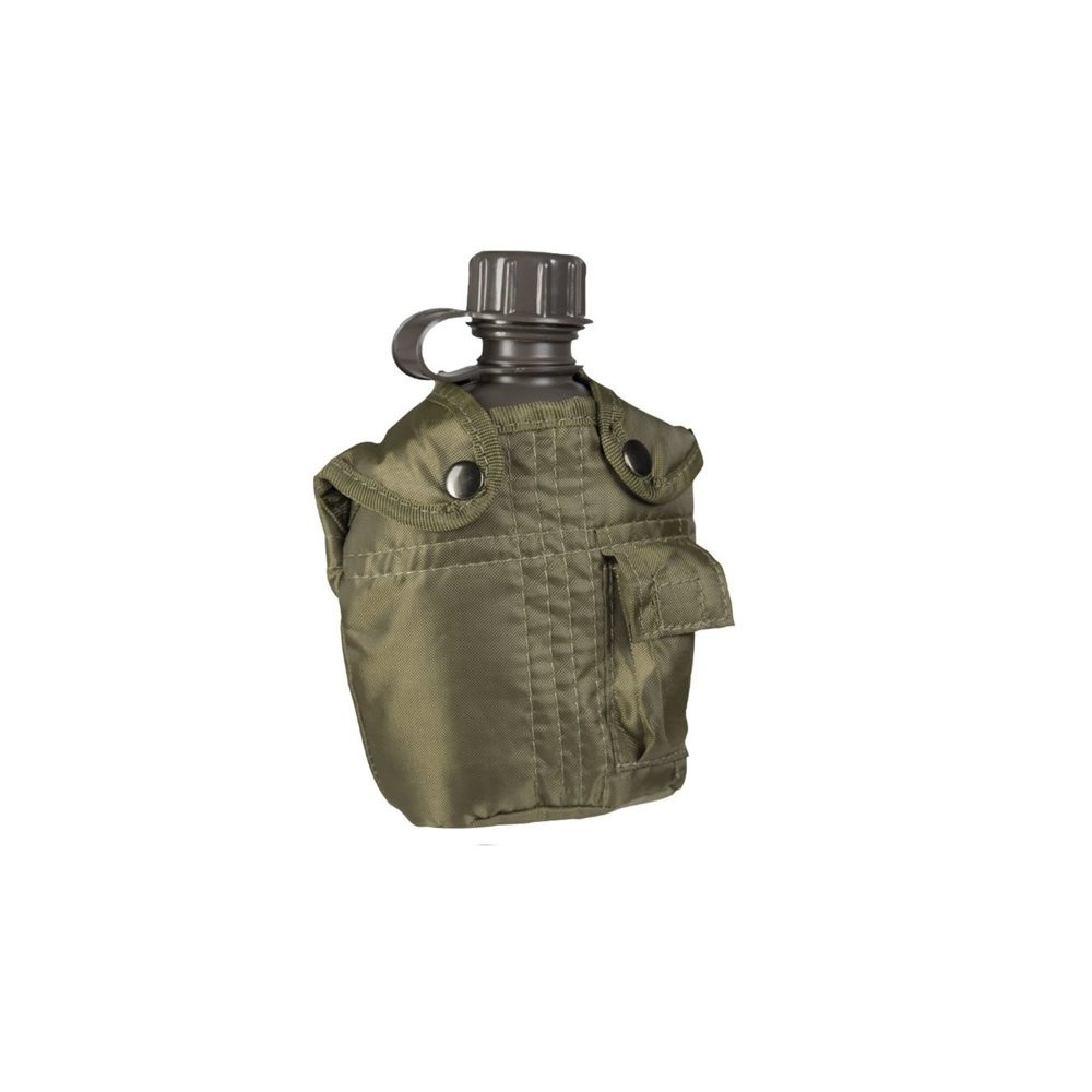Mil-Tec välipudel kattega, 1 l, ALICE süsteem, Olive