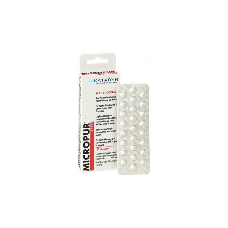 Katadyn Micropur Forte MF1T vee desinfitseerimine, 100 tab.