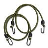 Mil-Tec Elastic Shock Cords With Hooks Elastinė virvė su kabliukais, 2vnt