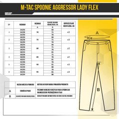 M-Tac Pants Aggressor Lady Flex Moteriškos kelnės