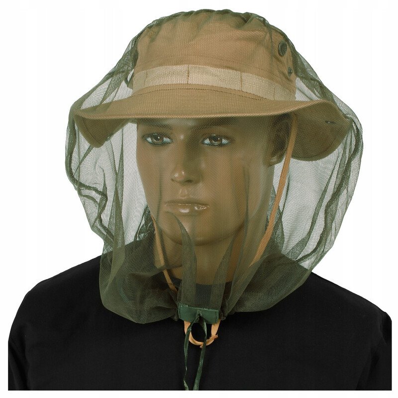 Mil-Tec German Mosquito Head Net Tinklelis nuo uodų galvai