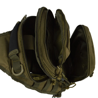 Mil-Tec One Strap Assault Pack Small 10 l seljakott, Olive