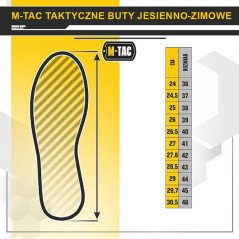 M-Tac Tactical Demi-season Boots Taktiniai demisezoniniai batai