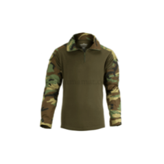 Invader Gear Combat Shirt Woodland Taktiniai marškiniai