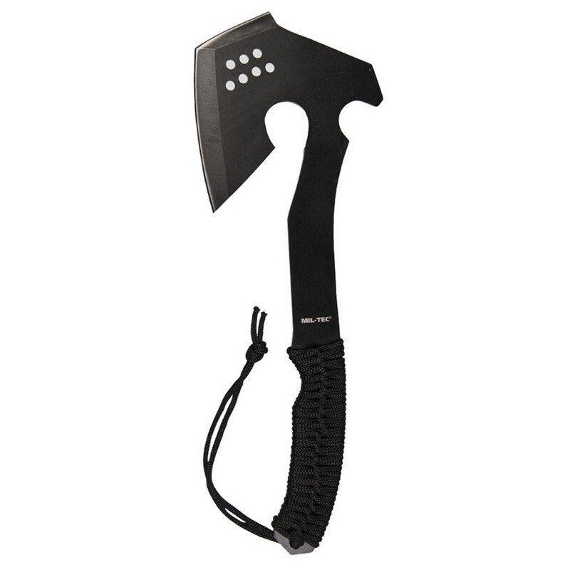 Mil-Tec Survival Axe With Paracord Kirvis su parakordu