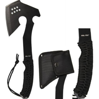 Mil-Tec Paracord Black kirves 3Cr13MoV teras — 2/2