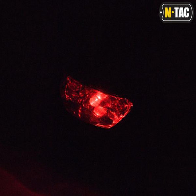 M-Tac pealamp 4+1 LED punane valgus, kuni 18 lm — 6/8
