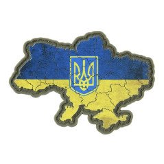 M-Tac Ukraina vapiga PVC moraalimärk – patriootlik
