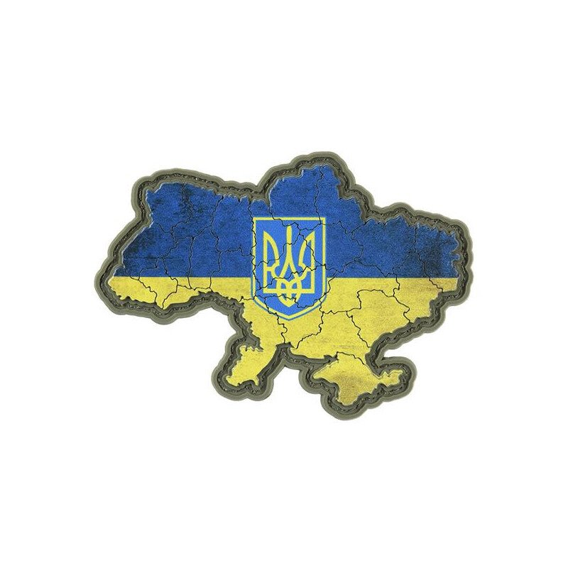 M-Tac Patch Ukraine Coat of Arms Yellow & Blue Antsiuvas su Ukrainos herbu