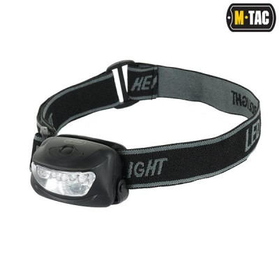 M-Tac pealamp 4+1 LED punane valgus, kuni 18 lm — 1/8