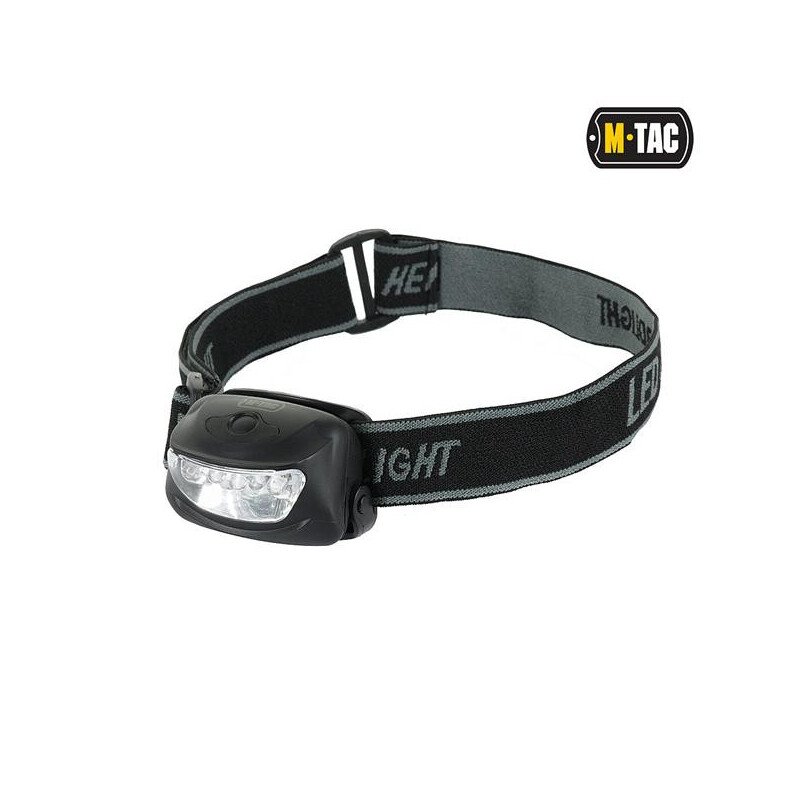 M-Tac headlamp 4+1 LED Prožektorius ant galvos