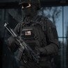 M-Tac Patch AR-15 American Rifle (80х50 мм) Black/GID Antsiuvas