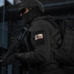 M-Tac Patch AR-15 American Rifle (80х50 мм) Black/GID Antsiuvas