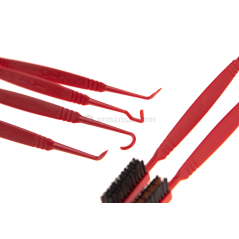 Real Avid Accu-Grip Picks & Brushes Ginklo valymo šepetėliai ir krapštukai