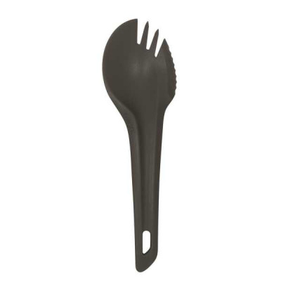 Wildo 3in1 lusikas-kahvel-nuga, oliivroheline, Dark Grey