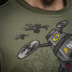 M-Tac T-Shirt Quadcopter Marškinėliai su dronų motyvais