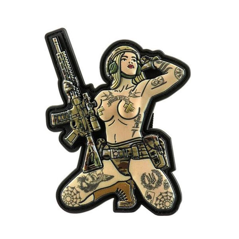 M-Tac Pin-Up PVC plaaster Velcro kinnitusega