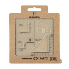 Ecopybook Tactical GTA NATO joonlaud – matt, 12,5 × 12,5 cm